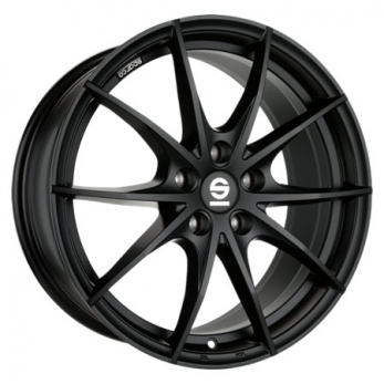 Altele - Jante otel- Stoc Extern Livrare in 4-5 zile 5X112 17X7.5 ET48 SPARCO TROFEO 5 Matt Black 73,1